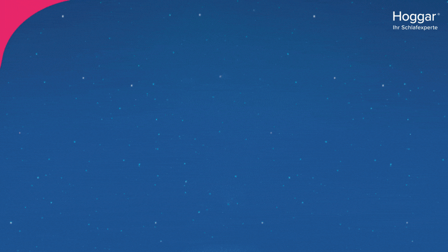 Blauer Hintergrund mit Sternen.