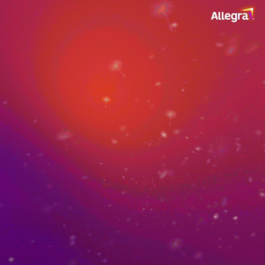 Allegra: Allergien? Lass dich nicht stoppen! Macht nicht müde, wirkt schnell, 24h.