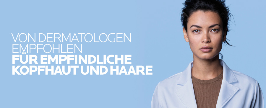 LA ROCHE-POSAY Kerium Shampoo für empfindliche Kopfhaut und Haare. Von Dermatologen empfohlen.