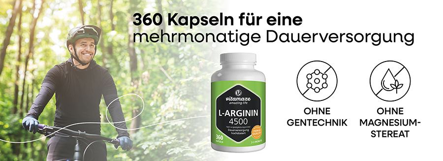 Frau liegt entspannt. Flasche mit BIOTIN + ZINK + SELEN. Text: Jahreskur mit 365 veganen Tabletten.