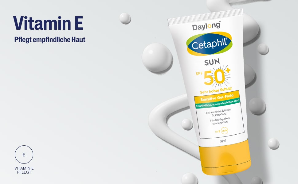 4 Produkte: Reinigung, Schutz, Schutz to go, Pflege. Cetaphil-Produkte. Text: Die Routine → Alle Hauttypen.