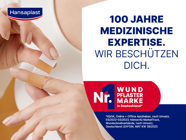 Hansaplast Classic Pflaster und weitere Produkte. Extra starke Klebkraft, atmungsaktiv. Schützt vor Bakterien.