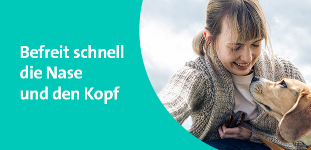 Pinguin und verschiedene Grippostad®-Produkte. Text: Produkte für jeden Erkältungstyp.