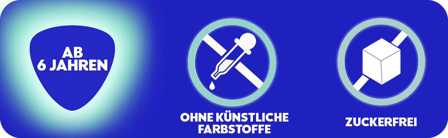 Symbol 'Ab 6 Jahren'.