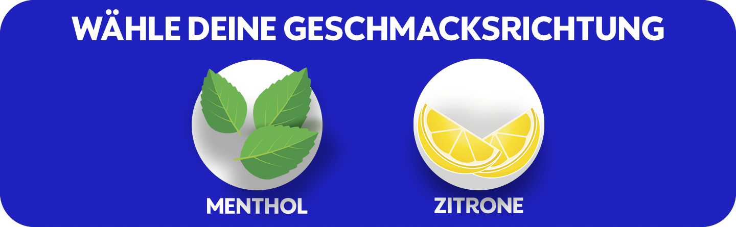 Symbole für 'Ohne künstliche Farbstoffe' und 'Zuckerfrei'.
