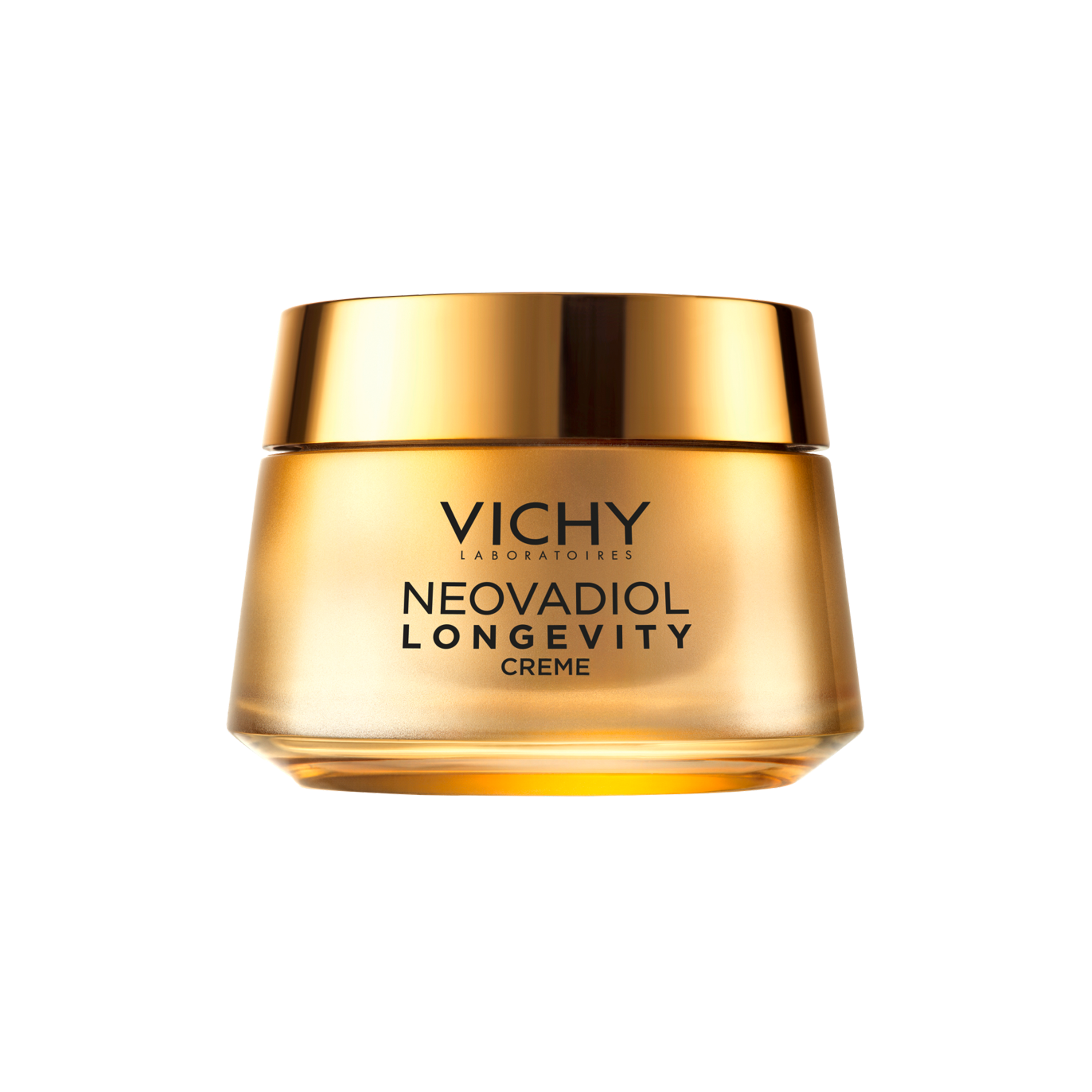 Goldfarbener Tiegel Vichy Neovadiol Longevity Creme.