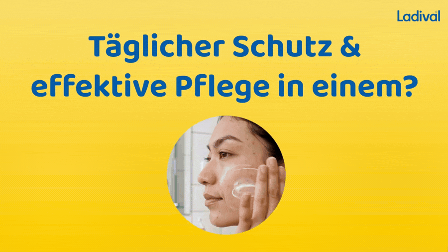 Ladival® Gerötete Haut Getönt Sonnenschutz-Gel LSF 50, 50ml Flasche.