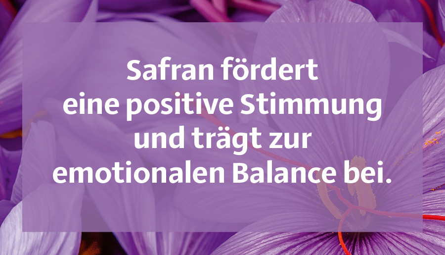 Positive Stimmung
Mehr Energie
Starke Nerven
Höhere Belastbarkeit
Safranextrakt
Kurkumaextrakt
B-Vitamine
Niedergeschlagenheit
Stimmungstief
Verstimmung
Antriebslosigkeit
Energielosigkeit
Depressiv, Depression
Psyche und Nerven
Gedrückte Stimmung
Innere Leere
Müde, Müdigkeit