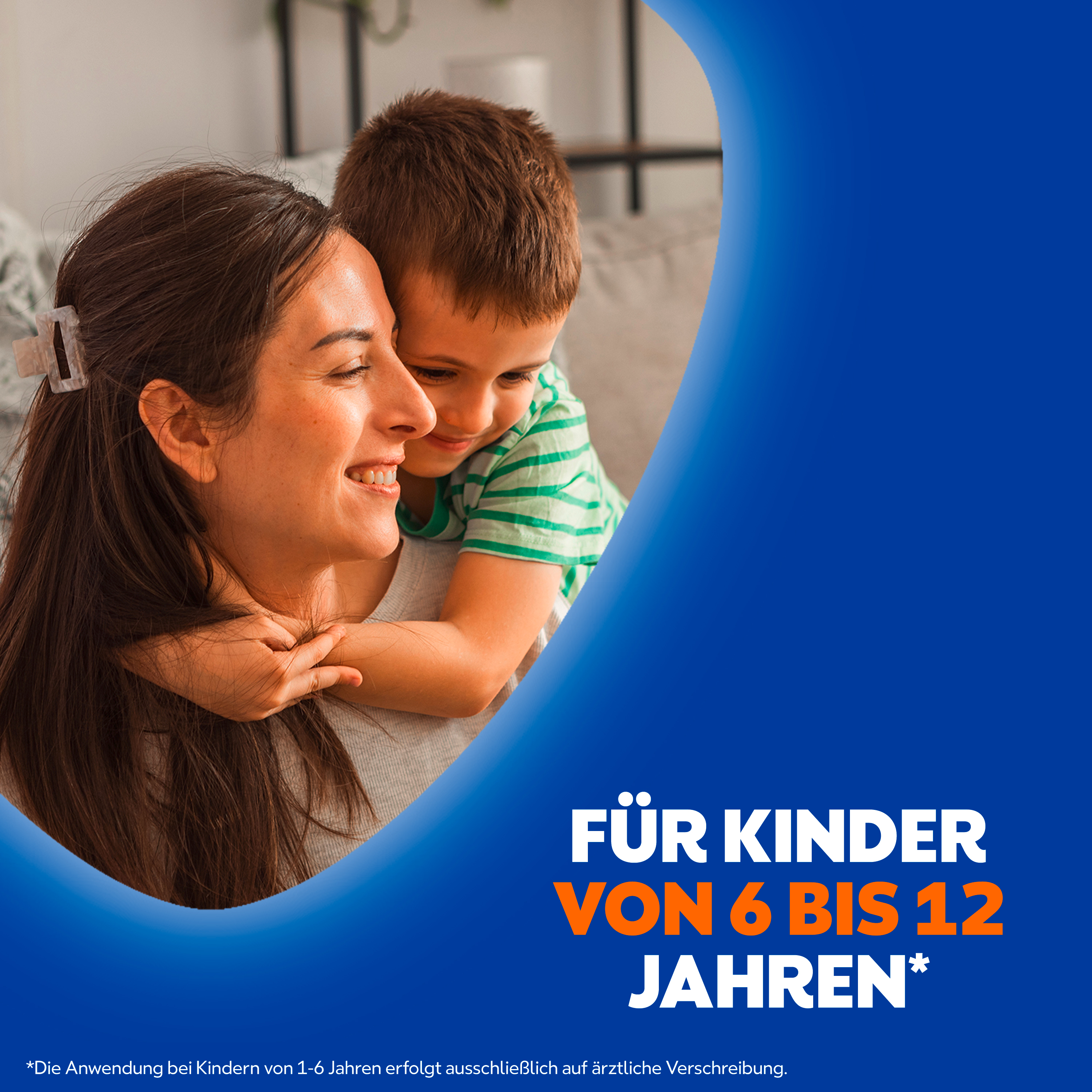 Gelber Hintergrund mit Text: VIGANTOL, Vorbeugung gegen Vitamin D Mangel.