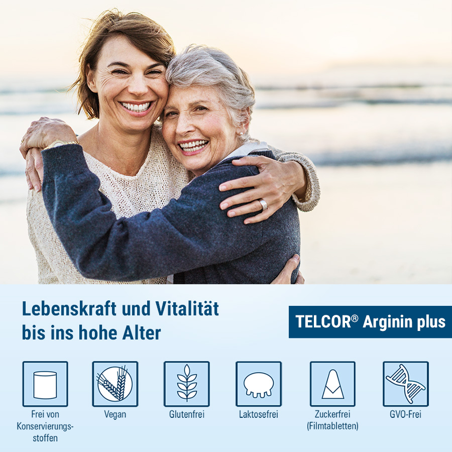 Telcro TELCOR Arginin plus B-Vitamine zur Unterstützung bei leichtem ...