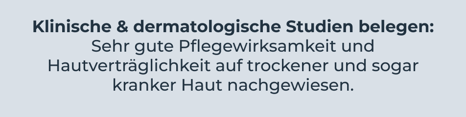 Gold Standard Siegel 'Für die Therapie trockener Haut'. Eucerin 5% Urea.