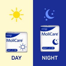 MoliCare Day&Night die preiswerte Lösung für eine vereinfachte Inkontinenzpflege